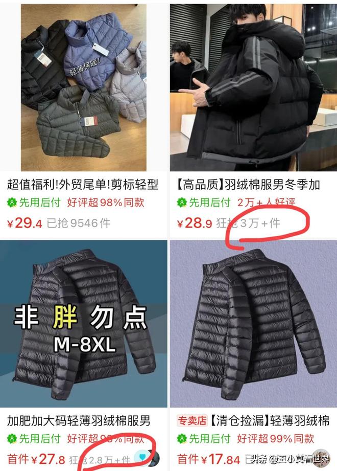 旧羽绒服行情，小巷里的时尚新宠